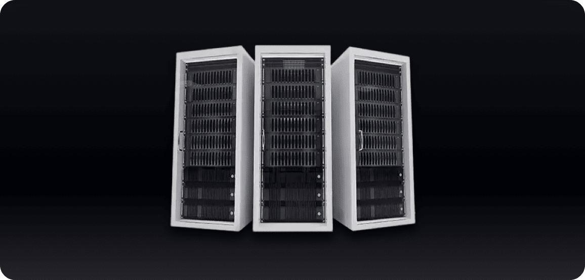 An image of next-generation servers.