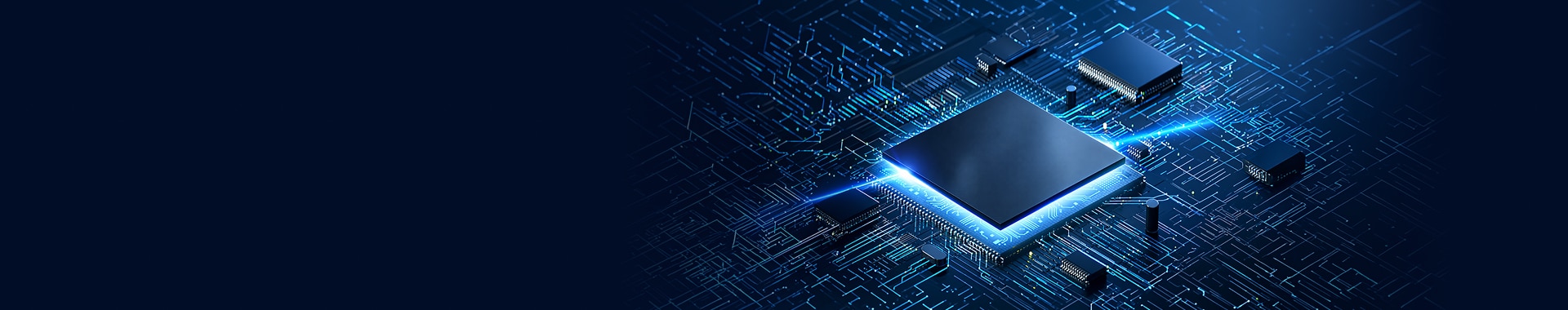 An illustrated image for AI chip design
