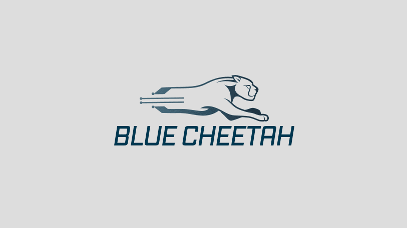 Blue cheetah Logo