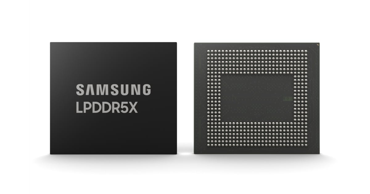 Samsung Begins Mass Production of Industrys Thinnest LPDDR5X DRAM ...