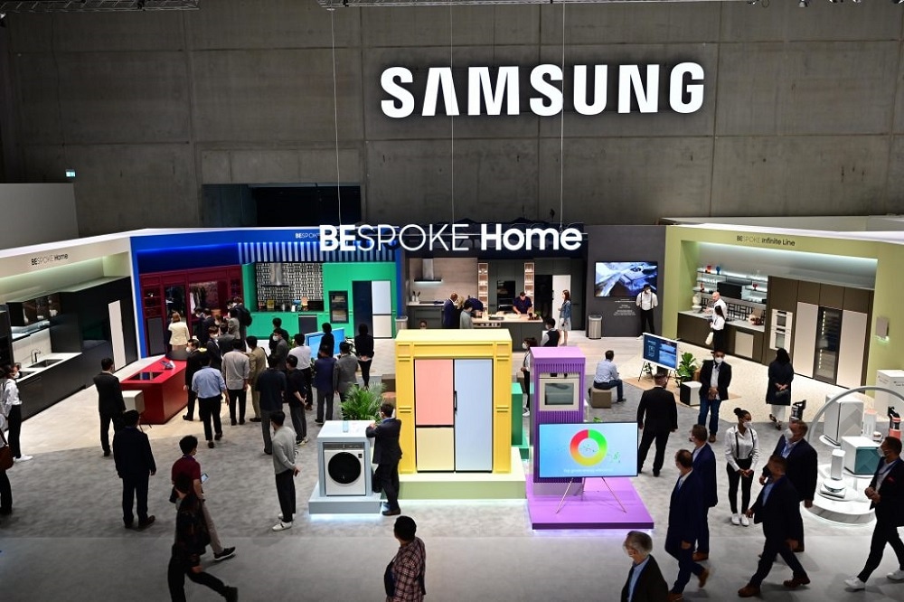 Samsung showcased the Bespoke Home lineup at its Samsung Town exhibit at IFA 2022.