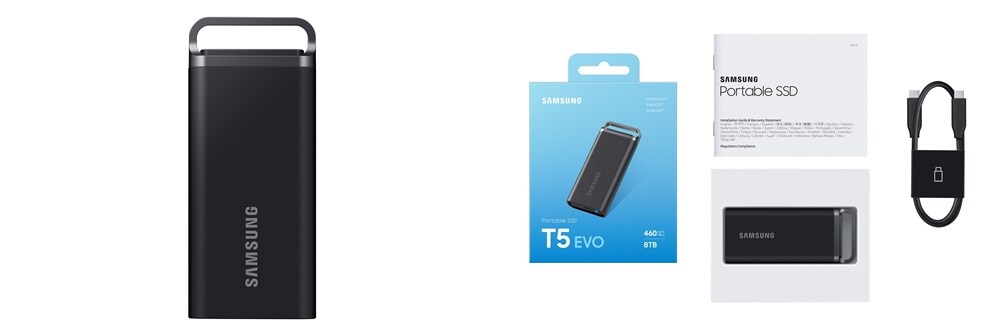 Disque SSD portable Samsung T5 EVO USB 3.2 Gen 1