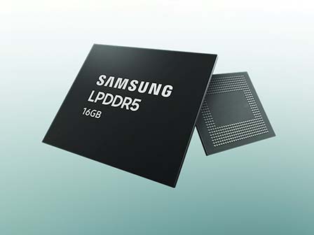 Samsung Begins Mass Production of 16Gb LPDDR5 DRAM at World’s Largest Semiconductor Line
