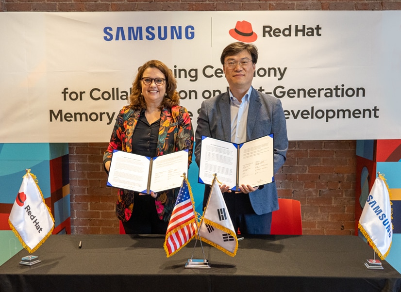 三星与红帽宣布在新一代存储器软件领域进行合作