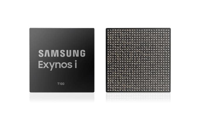 Front and rear images of the Exynos iT100.