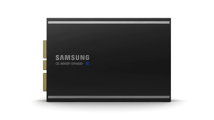 An image of Samsung CXL-based DRAM