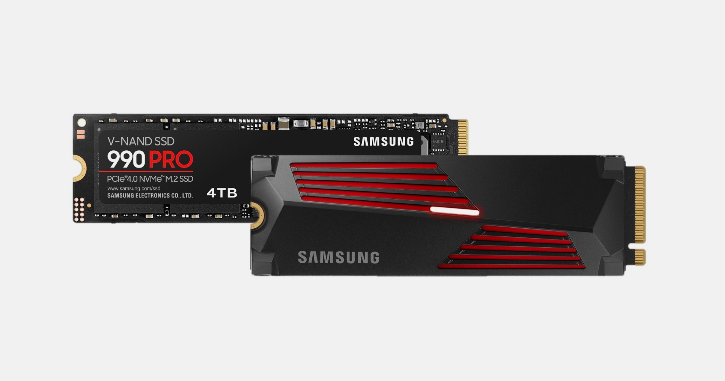 SAMSUNG - SOLID STATE DRIVES (SS SSD 4TB 990 PRO PCIE 4.0 X4 NVME 2.0 M.2  2280 : Electronics 