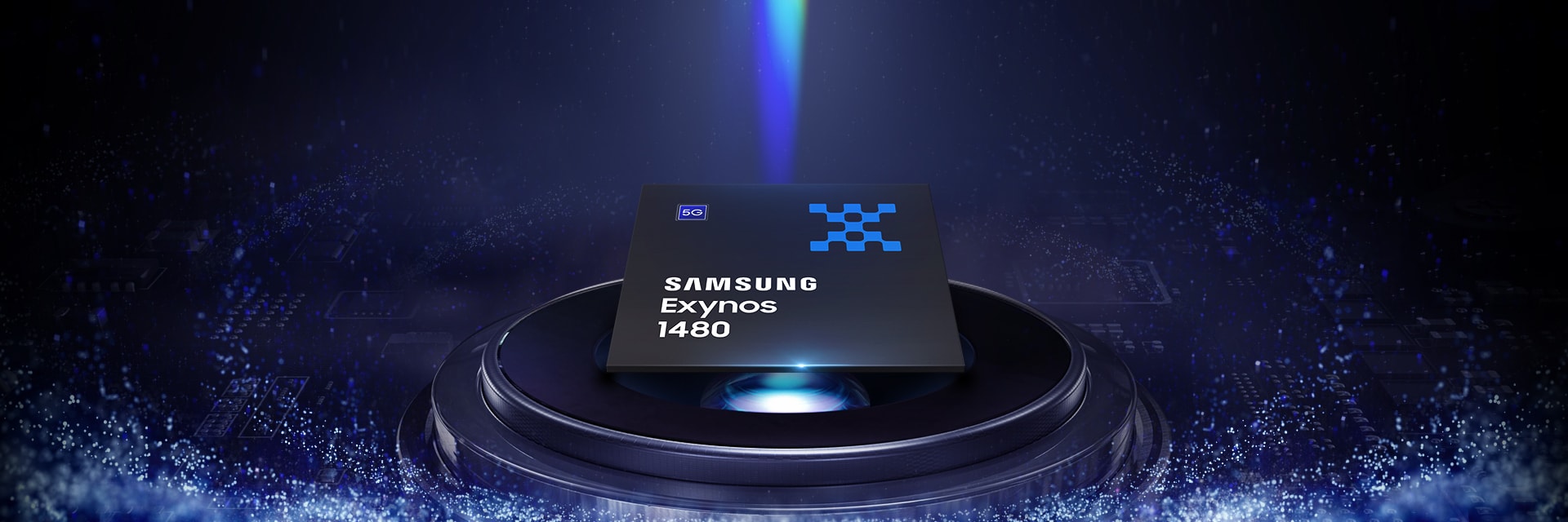 The Samsung Exynos 1480 enhances the mobile experience with advanced AI imaging technology and support for 200MP image sensors.