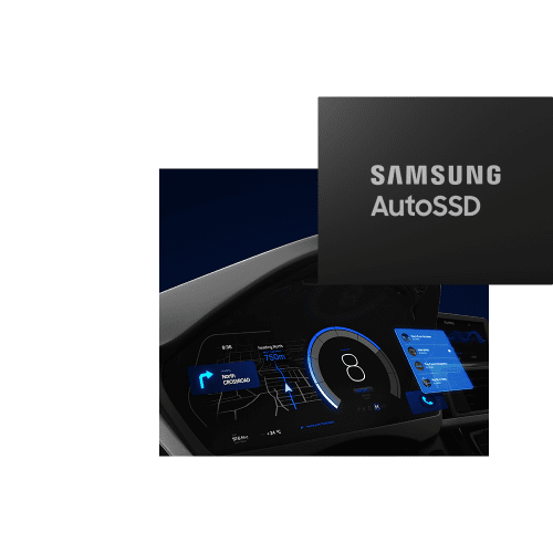 Samsung Electronics AutoSSD is used by the next generation of hugely upgraded in-vehicle infotainment systems.