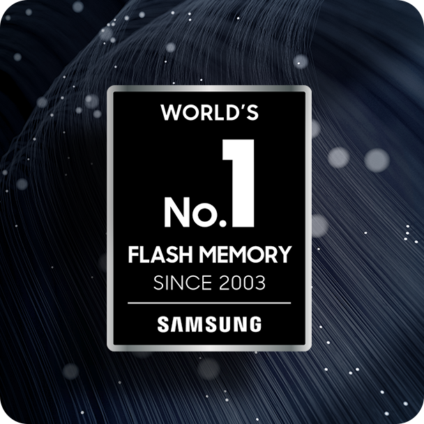Since 2003, Samsung Semiconductor has been the world's leading brand in flash memory.