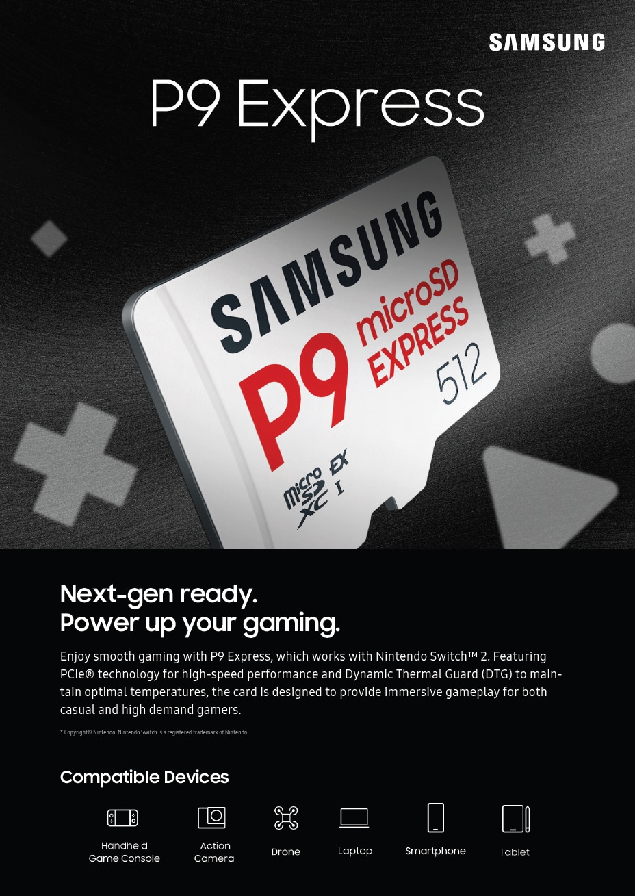 microSD Express Card P9 Express Brochure