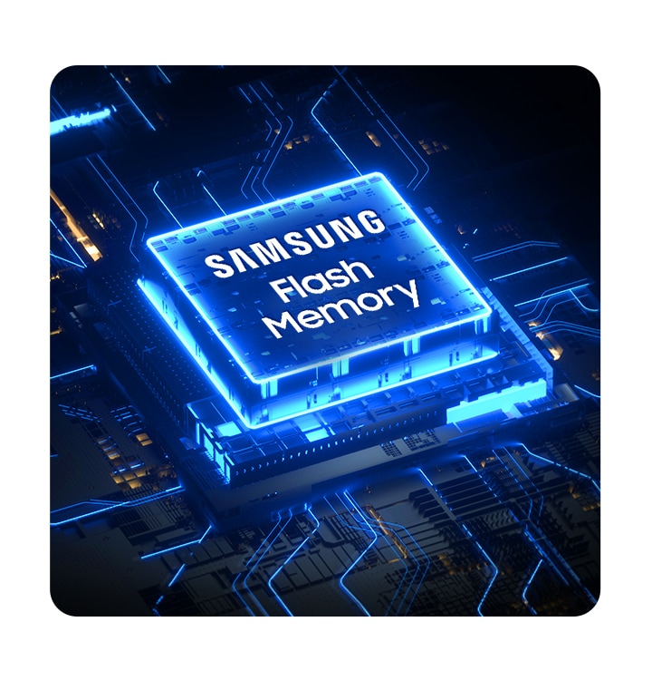 Samsung's NAND flash memory represents a pioneering technology that enriches daily life. At Samsung, we continuously innovate.