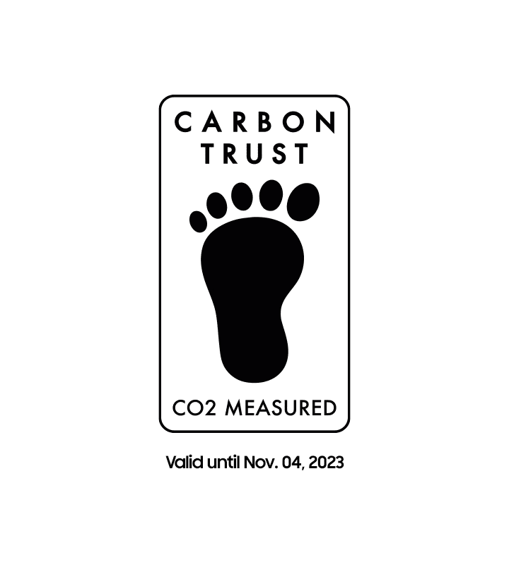T7 has obtained the Carbon Measured label from Carbon Trust, showcasing Samsung Semiconductor's meticulous management of the product's carbon impact.