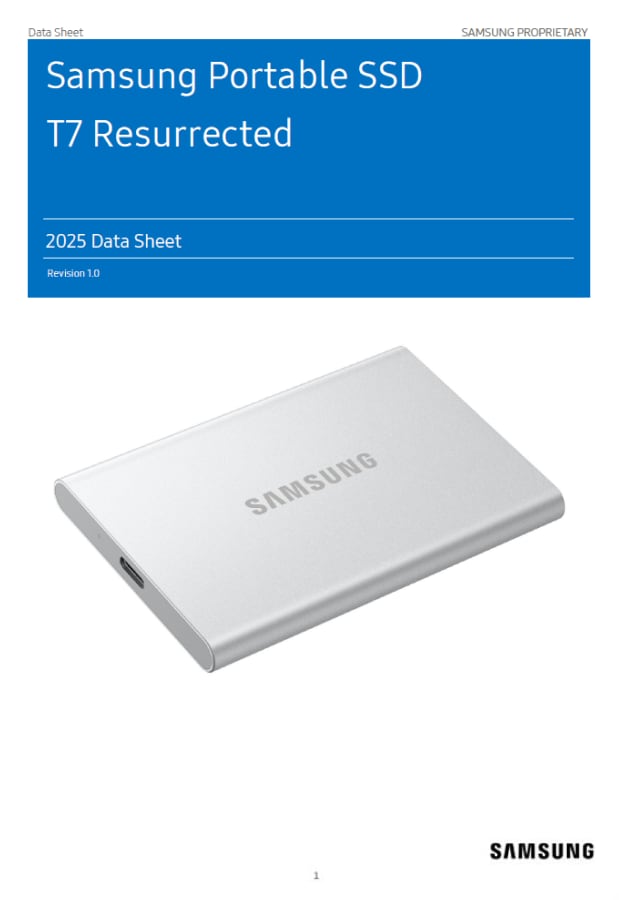 T7 Resurrected Datasheet