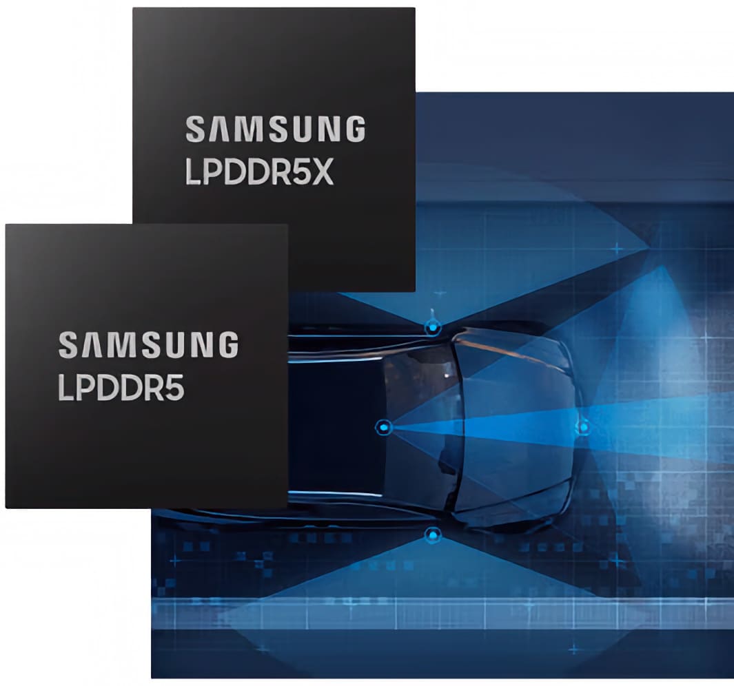 삼성전자 LPDDR5X D램과 LPDDR5 D램은 차량용 애플리케이션에 최적화된 뛰어난 성능과 신뢰성을 갖췄습니다.