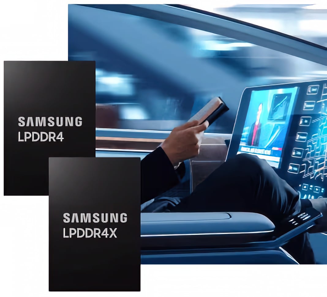 Samsung Electronics LPDDR4 DRAM and LPDDR4X DRAM are optimized with upgraded performance and power efficiency for the automotive market.