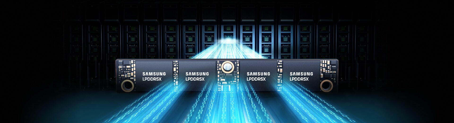 SAMSUNG SOCAMM2 bandwidth up to 2.6× higher than DDR-based server memory