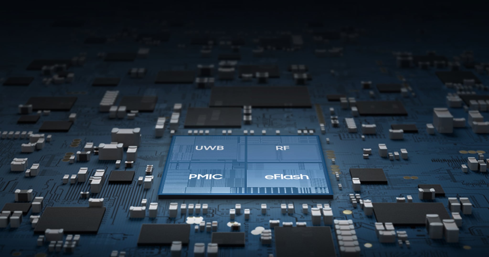 Equipped with built-in UWB, RFIC, PMIC, and eFlash, the Samsung Exynos Connect U100 is versatile across various devices.