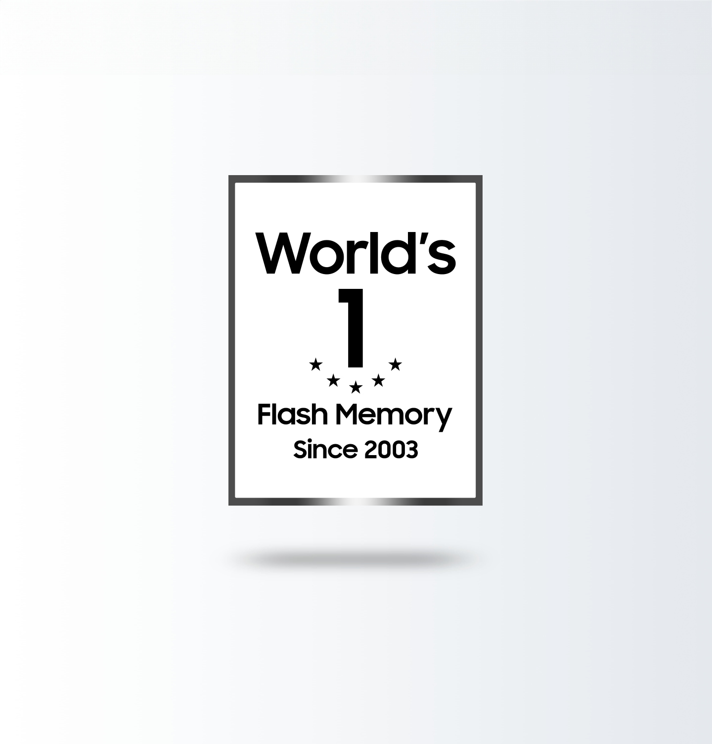 World's No.1 Flash Memory