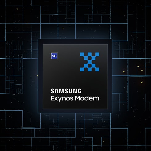 Samsung Semiconductor Processor, Exynos Modem, Supporting 5G and The Advanced LTE Category With Carrier Aggregation, 4x4 MIMO Technology and 256 QAM