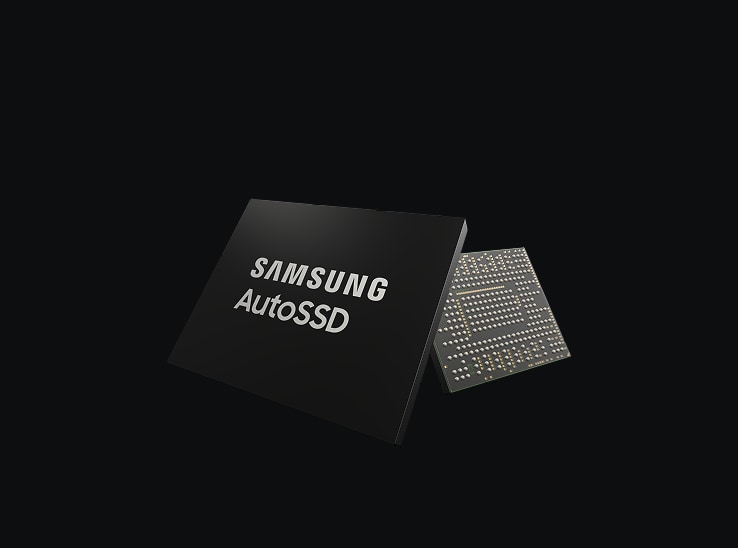 Samsung Electronics AutoSSD designed for reliable, high-performance automotive storage applications.
