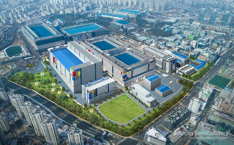 Samsung Electronics Hwaseong Campus EUV Line View