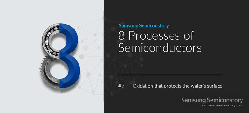 Samsung Semiconstory : 8 Processes of Semiconductors - Oxidation that protects the wafer's surface
