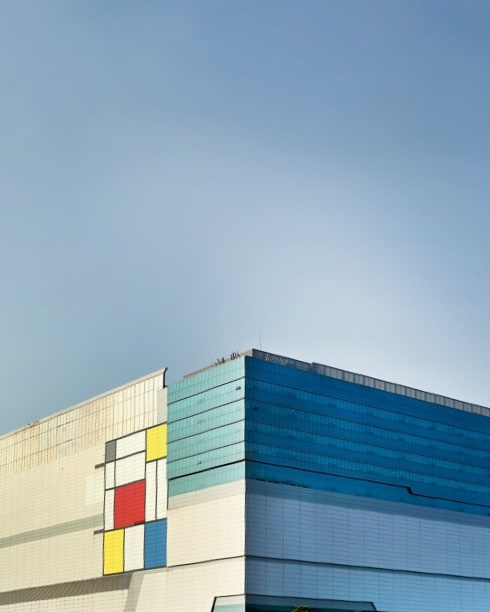 Samsung's Hwaseong site seen from the side.