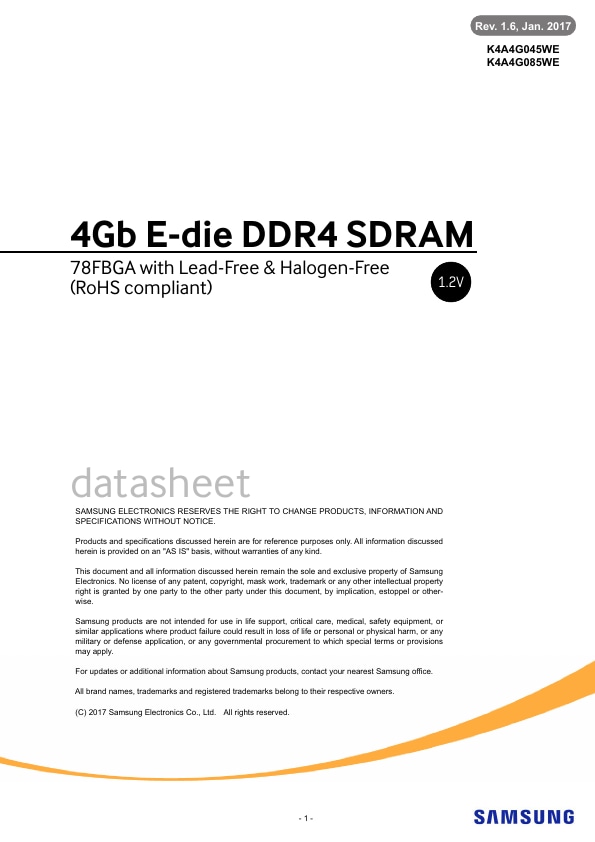 4G E DDR4 Samsung Spec Rev1 6 Jan 17-0